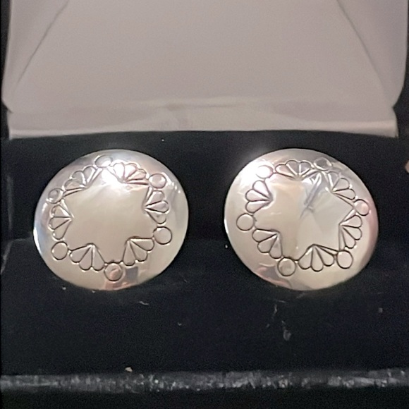 Sterling Cuff Links - Picture 2 of 3
